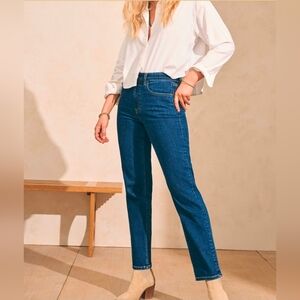 Faherty Organic Cotton Slim Straight Denim